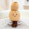 Pumpkin Carrot Mushroom Eggplant Corn Lotus Root Vegetable Plush Pendant Toy