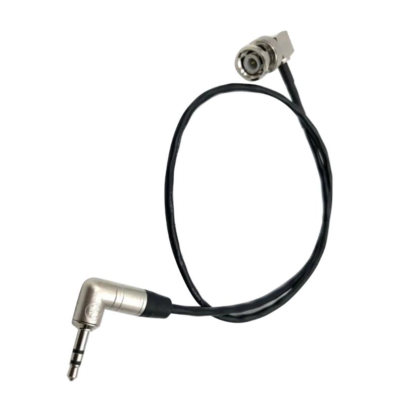 Enhances Your Camera Timecodes Capability with 3.5mm TRS To BNC Timecodes Cable for C300/500F55/ Amira/ZoomF8 Camera