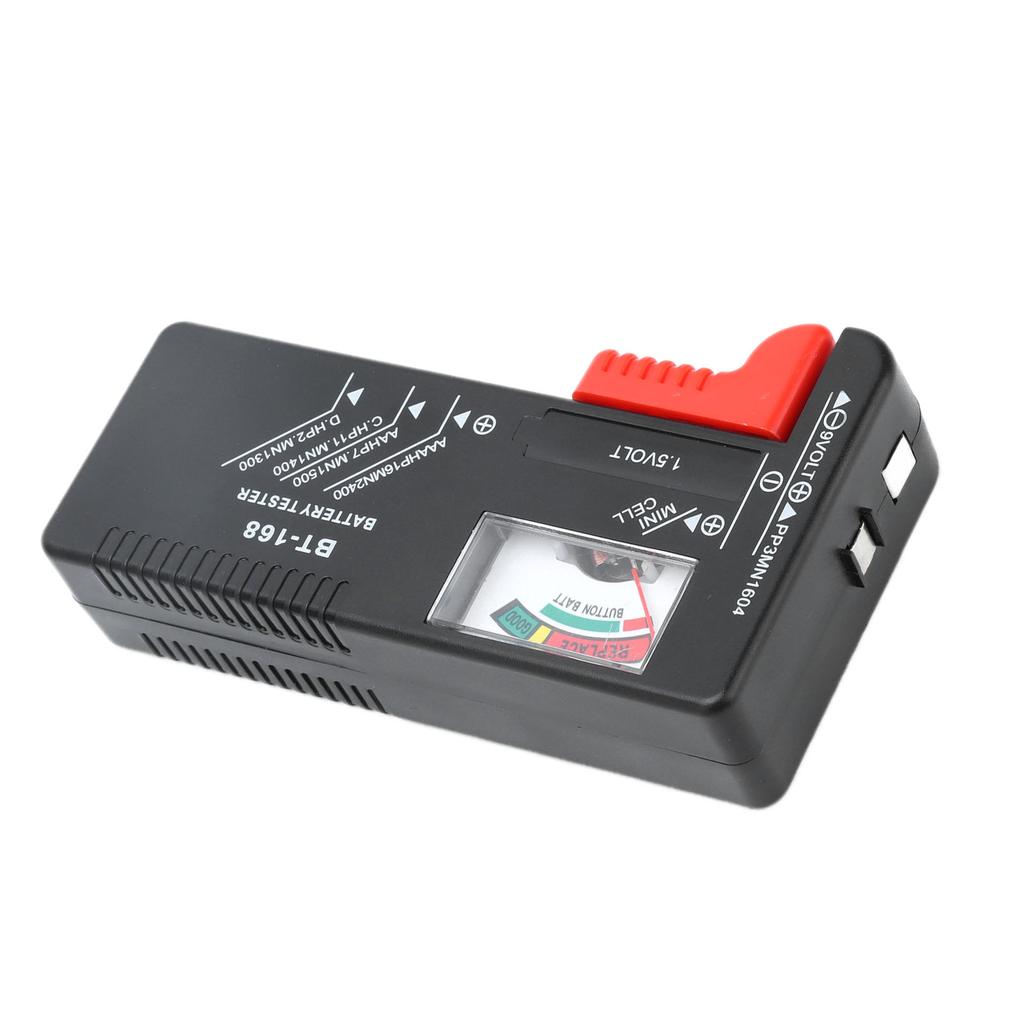 Pointer BT168 Battery Capacity Tester Portable Battery Checker for 1.5V 9V Battery