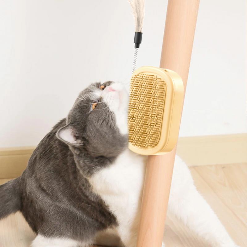 Cat Corner Scratcher Wall Corner Massage Comb Grooming Pet Supplies Comb Massage For Furniture Home Couch Table Kitten Rabbit