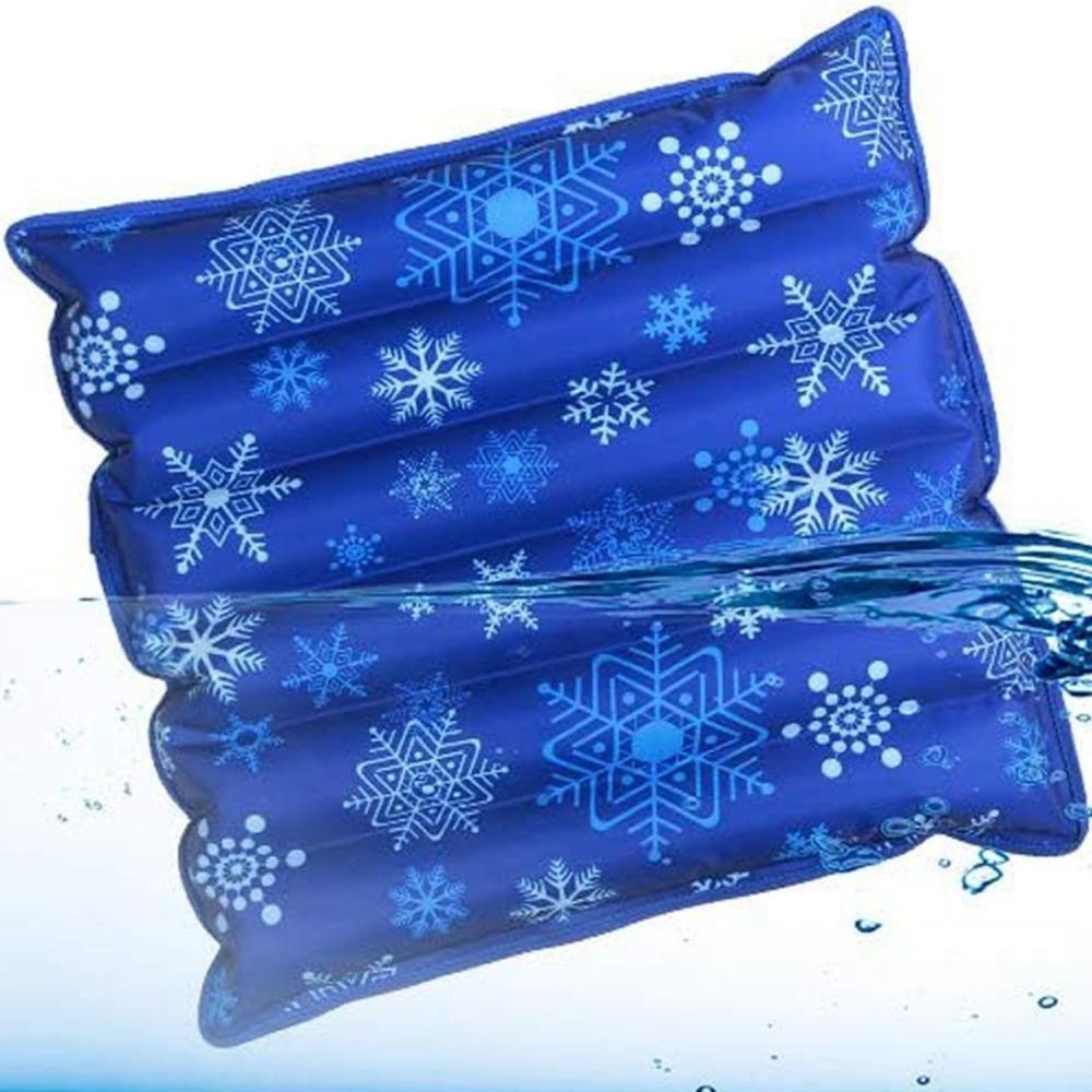 Cooling Mat,Cool Pillow Ice Pillow,Water Cooling Seat Cushion for Office Chair & Car,Soft Summer Ice Water Pad 45*45cm
