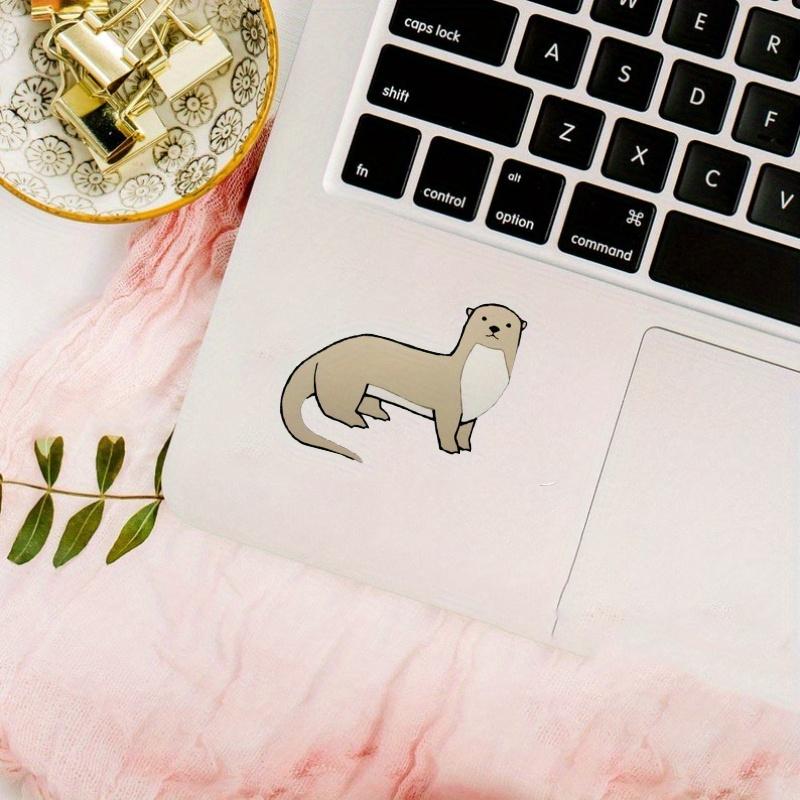 Otter Sticker Cute Animal Art Sticker  Computer Decal Durable for Laptop, Car, Luggage More - Perfect for Teens, Adults, Creative Decor & Gifting
