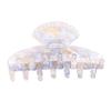 Hair Clamp Non Slip Strong Hold Vintage Hair Jaw Clip with Artificial Pearl Decor for Fine Thick Curly Hair