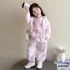 2025 Mädchen Cartoon Hoodie & Hose Set - Lässiges Zweiteiler für Frühling/Herbst