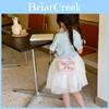 Adorable Girl's Bowknot Coin Purse Charming Pearl Handbag Trendy Chain Shoulder Bag