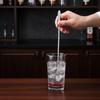 Elegant Stainless Steel Long Handle Stir Spoon With Eye Catching Design For Cocktail Making