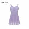 Chiffon Skirt Ballet Leotard Sleeveless Design Dance Leotard  Gymnastics Practice