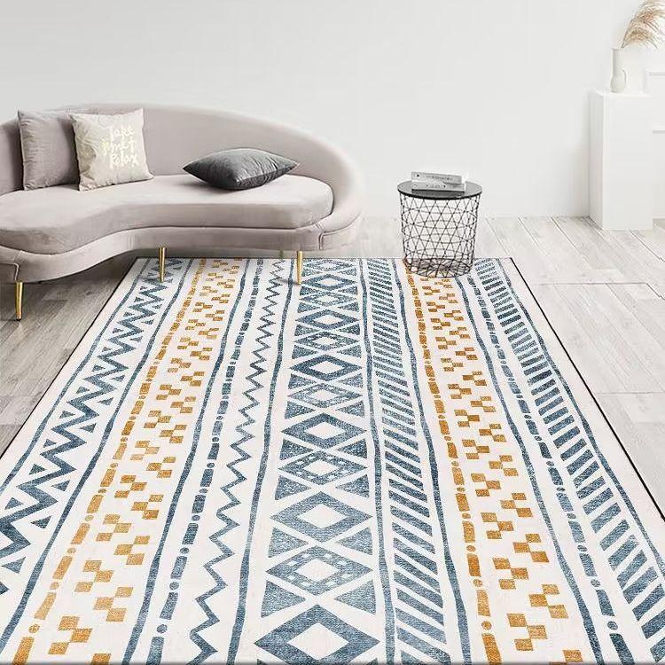 

Ковер для гостиной, персидский ретро журнальный столик, диван, одеяло, домашняя спальня, прикроватное одеяло 50*80cm