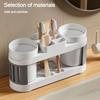 Creative Washing Cup Holder Multifunction Toothpaste Storage Racks  Bathroom Organizer