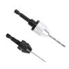 2PCS Keyless Drill Chucks with 10PCS Bits 1/4 Inch Hex Shank Drill Chuck Fast Change Converter Exten