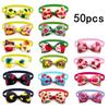 50/100pcs Pet Dog Bowties Summer Fruit Puppy Dog Bow Tie Pet Collar Dog Grooming Accessories Pet Supplies for Small Dog