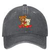 Rilakkuma Love With Friend Baseball Cap Men Women Designer Hip Hop Hats Summer Street Style Tennis Skate Baseball Caps