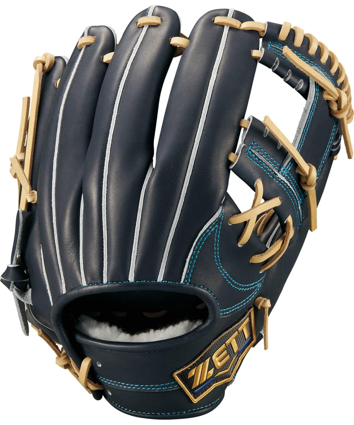 

ZETT Neo Status Бейсбольная перчатка для хардбола Кенты Имия для второй базы и ночи Черный x Пастельный Размер BPGB12640N Перчатка, Тип, Шорт-стоп, Для правши, Коричневый,