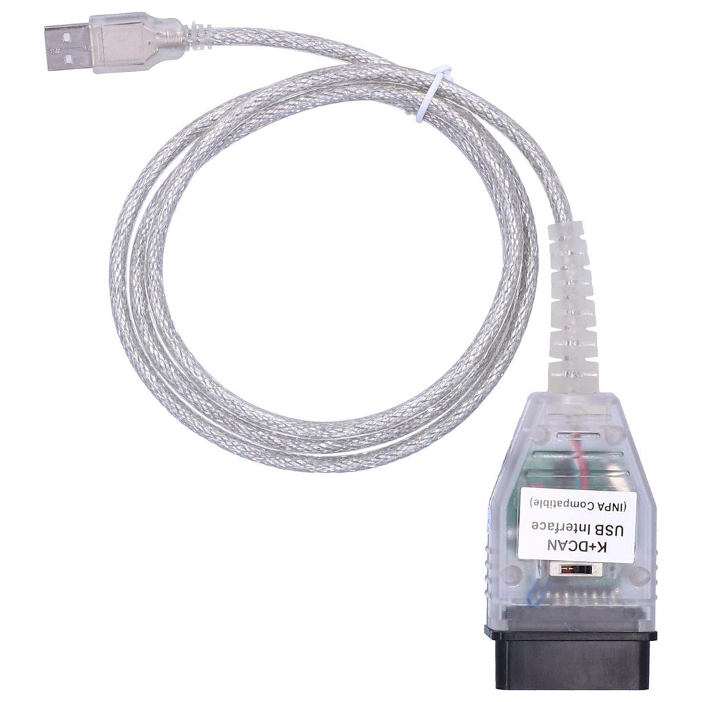 1224V OBD Cable Adapter with Switch for K+CAN K+DCAN Auto Car Fault Diagnostic Tool