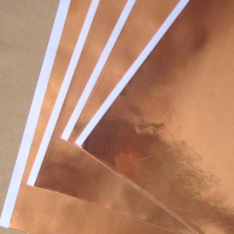 5Pcs Guitar Copper Foil Tape Adhesive Shielding Tape for Guiter Bass Phone Computer Single Sided Conductive Copper Tape