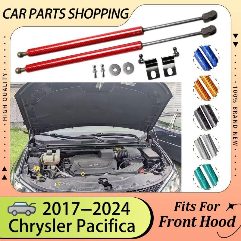 Hood Struts For Chrysler Pacifica 2017-2025 Chrysler Voyager Modify Lift Support Cylinders Prop Rod Shocks Asborber Pistons Bar