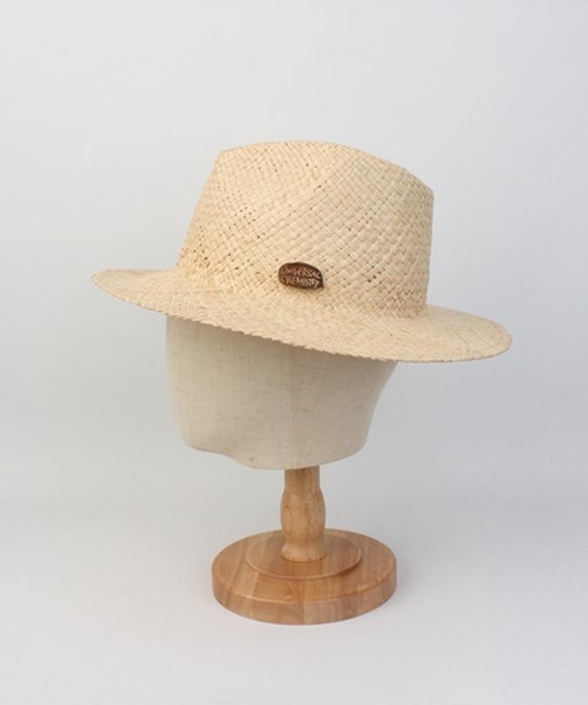 Yunibeosyeolkemiseuteuli Soft Raffia Fedora Summer Fedora