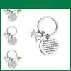 Colorful And Durable Stainless Steel Keychain Rainbow Charm Gift For Friends And Memorable Events