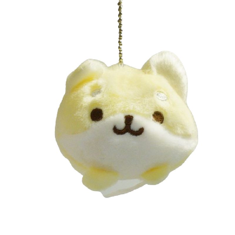Doll Shiba Inu Short Plush Toy Bag Pendant Keychain Cartoon Colors Multiple