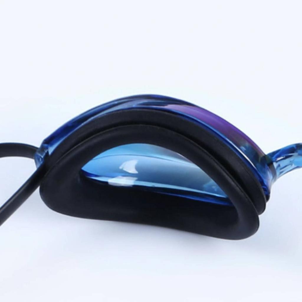 Racing Aquatic Goggles Waterproof Mirrored Performance Goggles Swimming Equipment Hydrodynamic Adjustable Fit for Adults