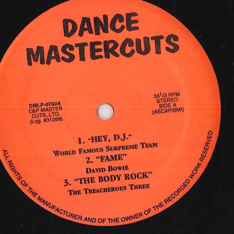 

12inch Record VARIOUS Dance Mastercuts DMLP0760 DANCE MASTERCU US Rap HipHopRB Used