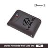 Car Wallet Driver's Licence Insurance Card Holder Multi Pocket Wallet For Lexus RX350 IS250 IS200 GS300 LX570 RC350 UX250h ES350 HD7