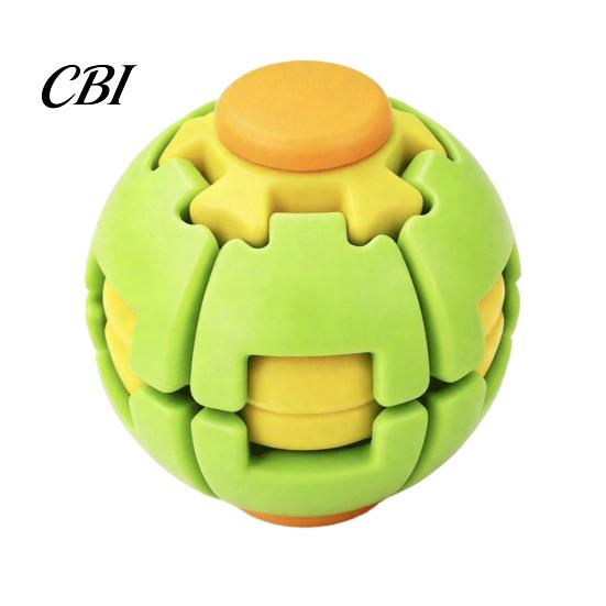 Anxiety Relief Fidget Spinner 3D Printed Press Spinning Ball, Stress Spinner, Device Rotating Splicing Ball Desk Toy for Kids Teens Adults Gadget