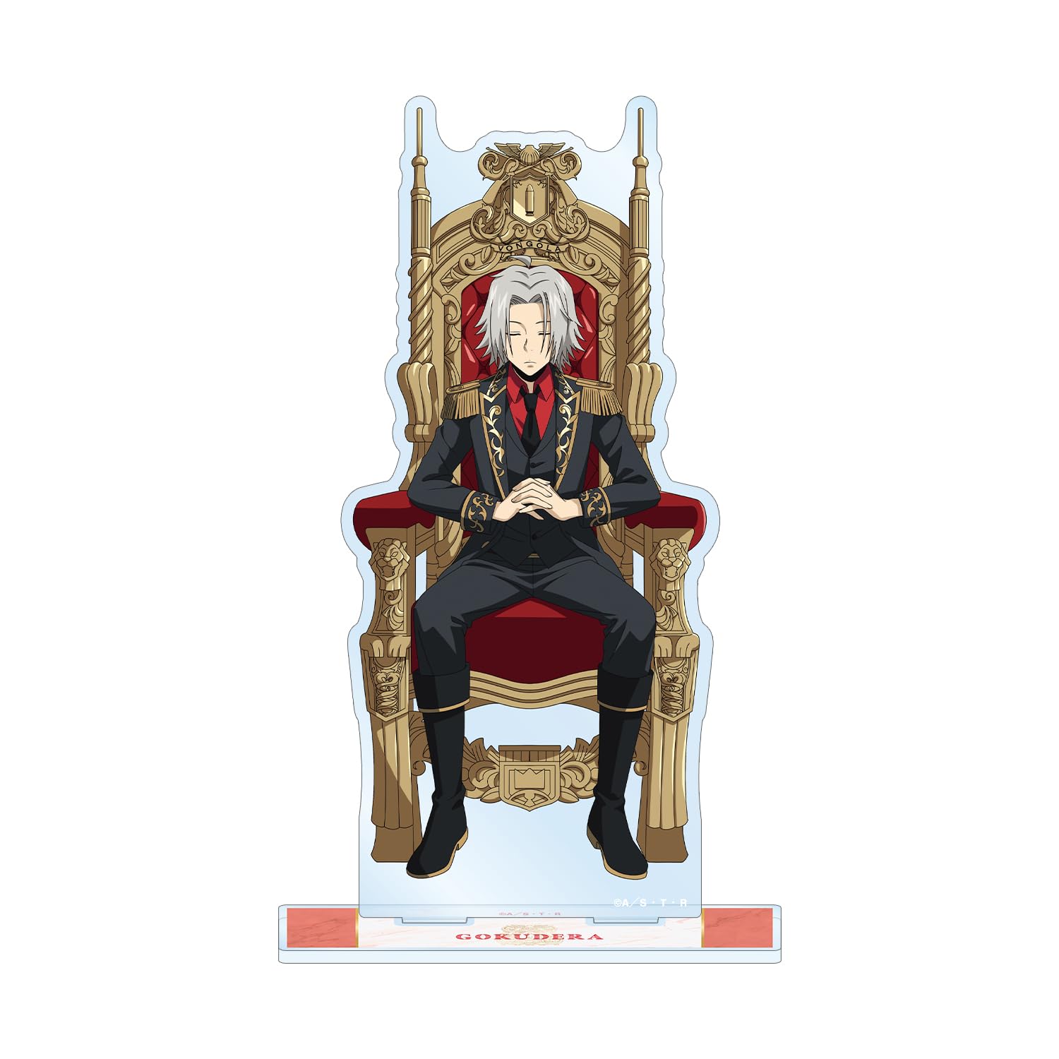 

Katekyo Hitman Original Hayato Gokudera Dreaming Throne Extra Large Acrylic Stand Reborn! Illustration Ver.