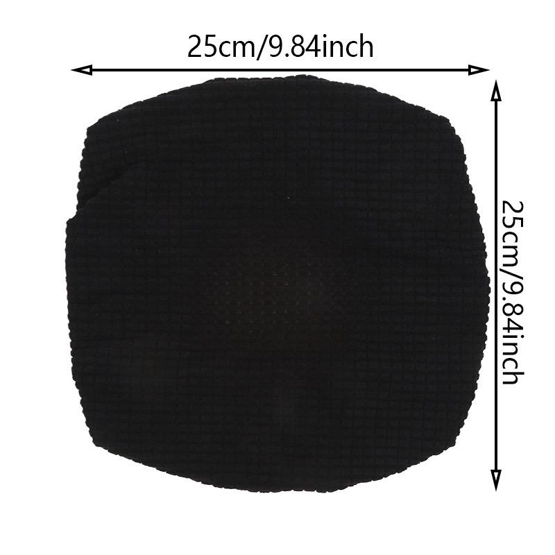 1 Klassisk Elastisk Firkantet Sminkekrakk Sklisikker Spisestolpute Beskyttelsestrekk, Blandet Polyester og Spandex, Maskin