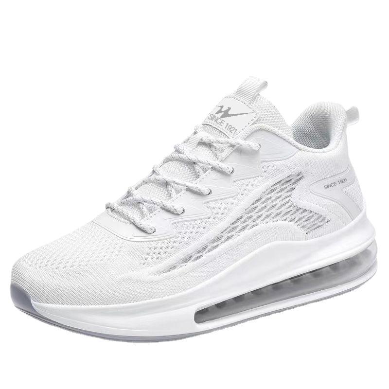 Spring  New Men's Sports Shoes Trendy Versatile Thick-soled Korean Version Mesh Breathable Casual Running Shoes