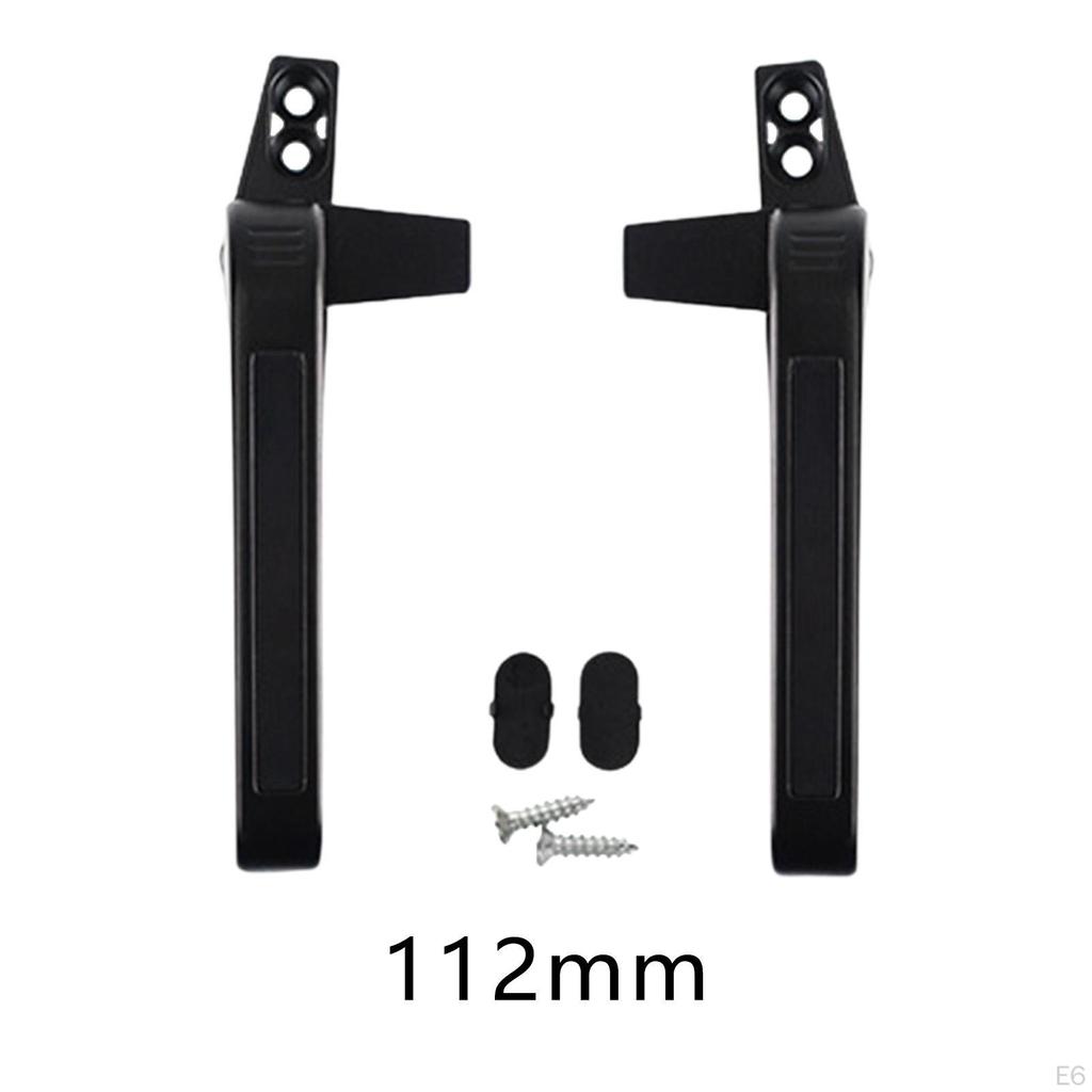 2 Stück Langlebige Fenstergriff-Schlossstütze, Links Rechts, Ersatzzubehör DIY für Lüftung
