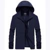 New New Men's Simple Casual Jacket Hooded Quick-drying Waterproof Jacket Jacket Jacket