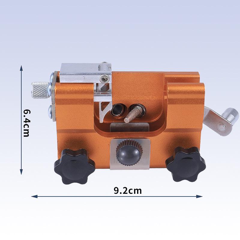 Compact Hand-Crank Chainsaw Chain Sharpener - Lightweight and Portable Electric Saw Chain Grinder
