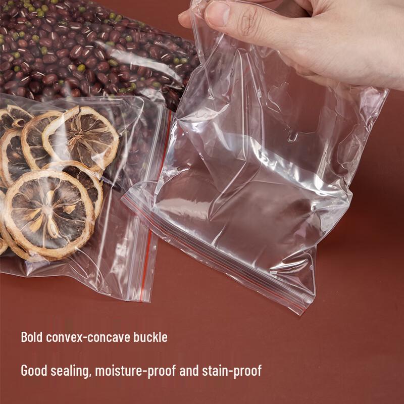 Deli Self-Sealing Transparent Food Storage Bags