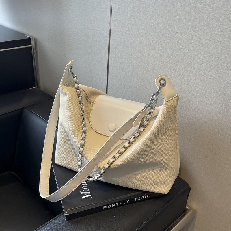 Retro casual underarm large-capacity bag women's new fashion tote bag trendy shoulder bag