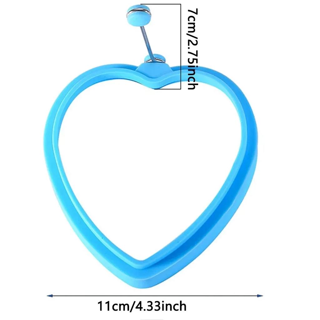 1/4pcs Pancake Maker Fried Egg Mold Silicone Forms Non-stick Simple Operation Pancake Maker Omelette Mold Kitchen Egg Tool