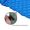 Outdoor Camping Sleeping Pad Inflatable Mattress Travel Mat Folding Bed with Pillows Ultralight Air Mat Built-in Inflator Pump