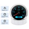 ZMFJH 30-200KMH Speedometer Auto Car 7 Color Backlight Analog Pulse Signal 85mm Speedometer Gauge with Holzer Sensor M16X1.5