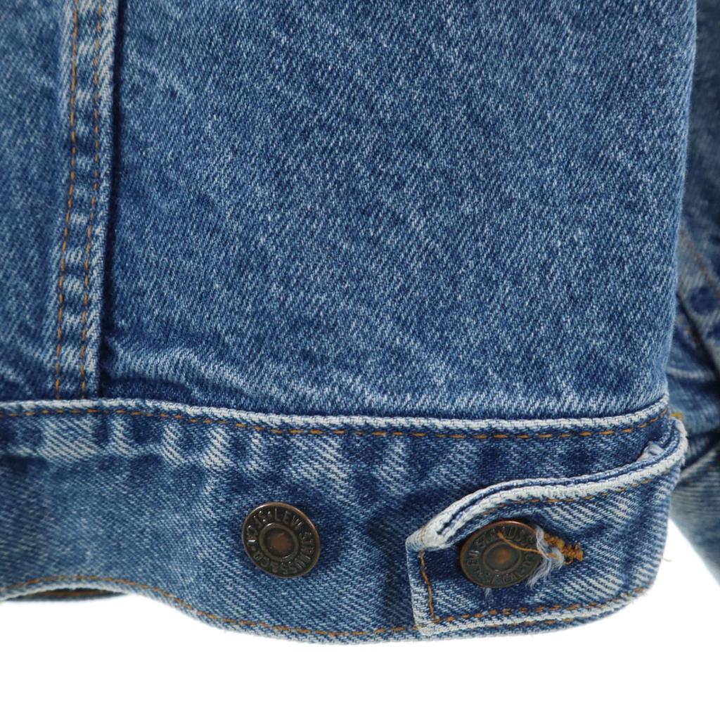 Levi's 80s 57508-0218 Old USA Made 4th Type Denim Jacket Kid's Used