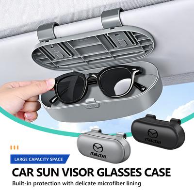 Automašīnas saulessargs Saulesbrilles Brilles Gadījums Brilles Uzglabāšanas Kaste priekš 3 6 CX5 2 CX3 CX9 MX5 RX8 Axela Demio Atenza MS