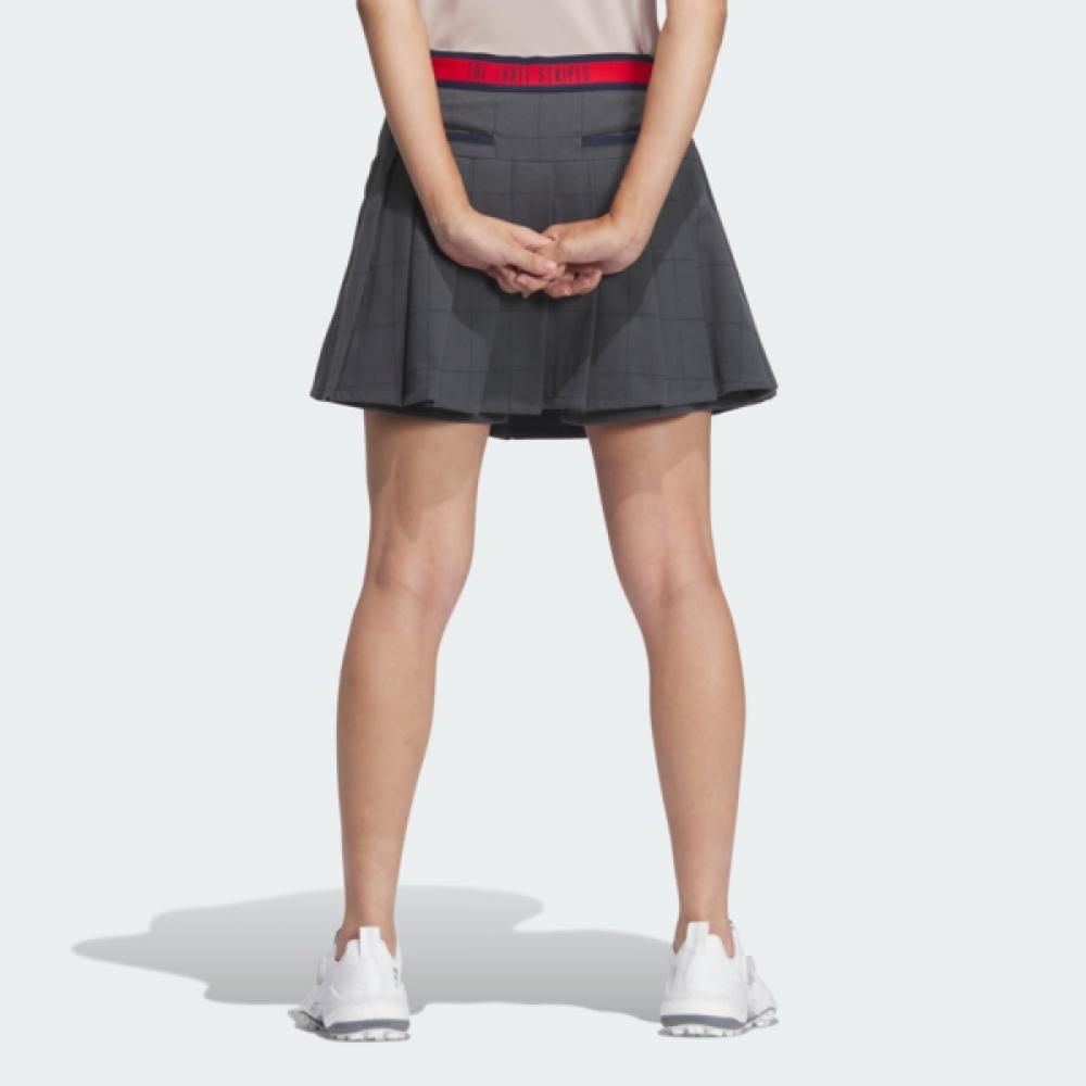 AdidaS Golf Women S Checked Wrap Skirt iS4768