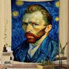 Post Impressionist Painters V-Van Gogh Printed Large Wall Tapestry Indian Buddha Wall Decoration Bohemian Hippie Wall Art Decor