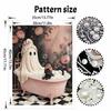 Halloween pearl painting handmade diy art bathtub cat pearl home decoration painting