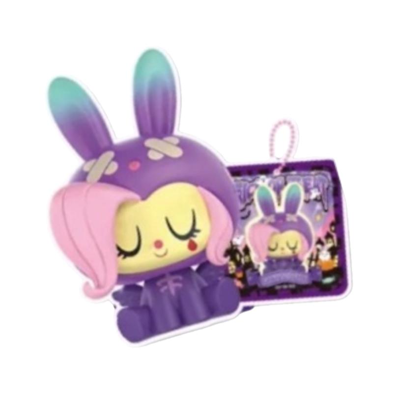 New KAYOU My Little Pony Mini Figure Nightmare Dress Up Night Blind Box Assembly Hanging Card Pendant Anime Peripheral Gift