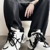 European Trendy Men's Breathable Dad Shoes 2025 - Thick Sole, Height-Increasing Casual Sneakers