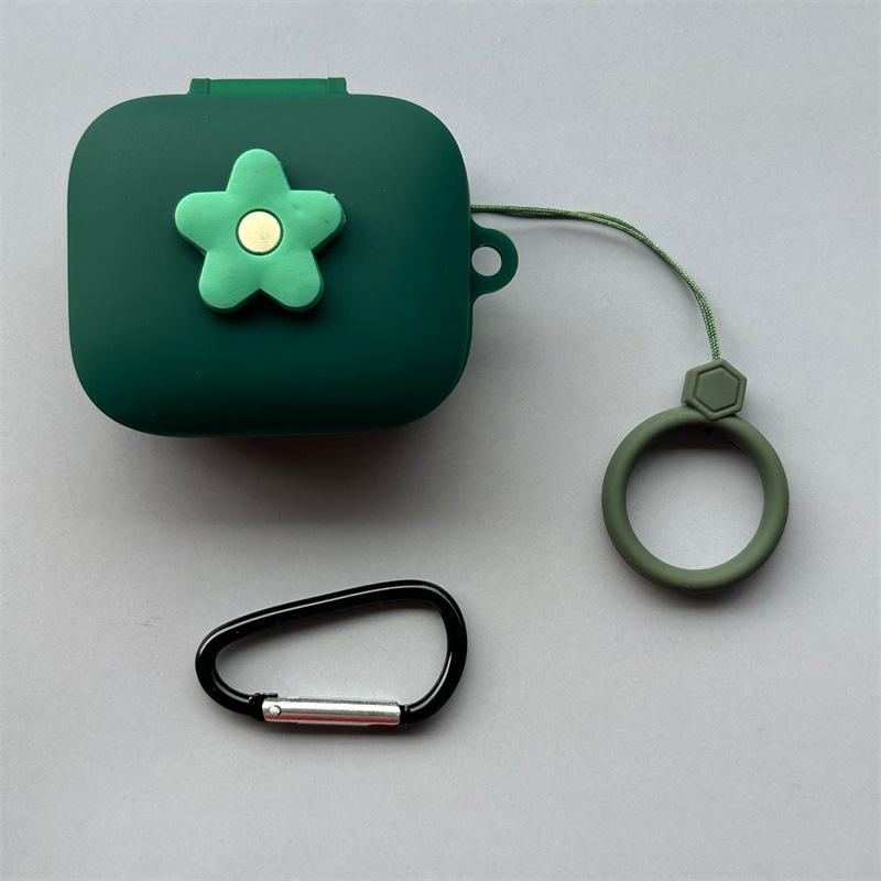 For Soundcore C10i Wireless Bluetooth Headset Case Butterfly Silicone Fashion Soft Case