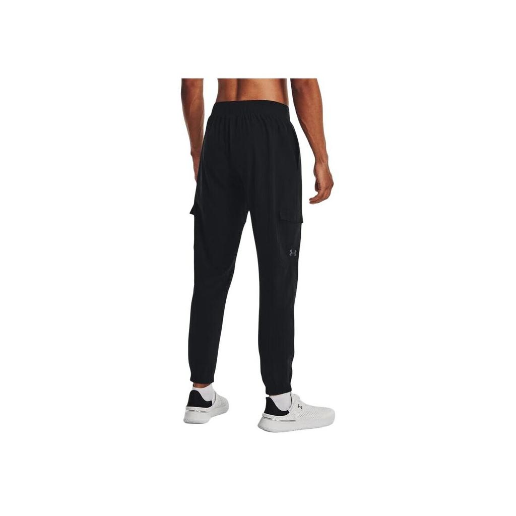 Under Armour Solid Stretch Training Knit Pants Men Bottoms Black 1380358-001
