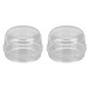 2 Stück Gasherd-Knopfabdeckungen Kindersichere Gasherd-Knopfabdeckungen Schutz für Zuhause Küche Transparent
