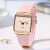 Minimalist Silicone Quartz Watch With Calendar For Women And Men