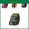 Canvas Waist Belt For Men Women With Textured Insert Buckle For Daily Wear And Outdoor Activities